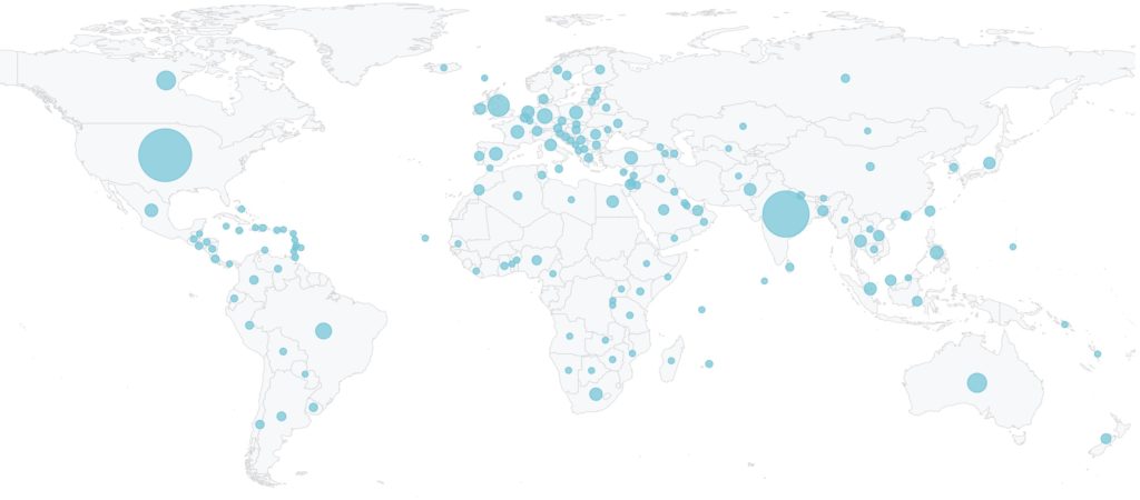 Worldwide Student Map